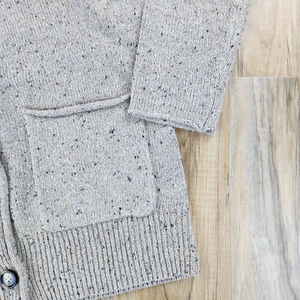 🩵NWT Hem & Thread Tan Long Sleeve Cardigan Sweater Small - Picture 9 of 12